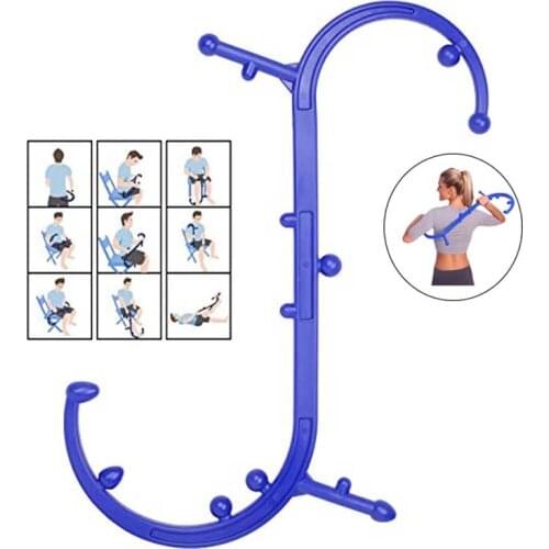 Selfree New Thera Cane Back Hook Massager Neck Self Muscle Pressure Stick Tools Manuel Trigger Point Massage