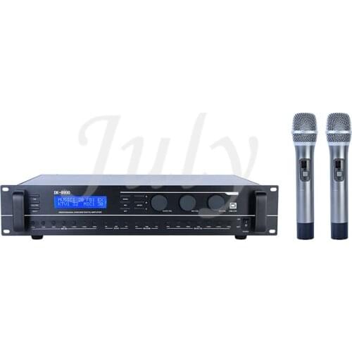 KT05 Family KTV Amplifier All-in-one AV Amplifier Suitable for family KTV K song 20Hz-20kHz(≤±0.5dB)