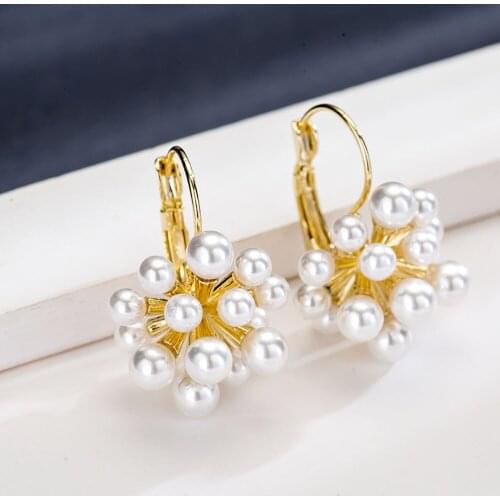 Han Edition In 2021 Luxurious Temperament Natural Pearl Earrings, Restore Ancient Ways Punk Women Jewelry Gifts