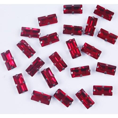 Crystals Rhinestones Applique For Clothing Shoes Strass Diamante Four Claw Diamond Rhinestones Sewn Decoration Thermomix DIY F