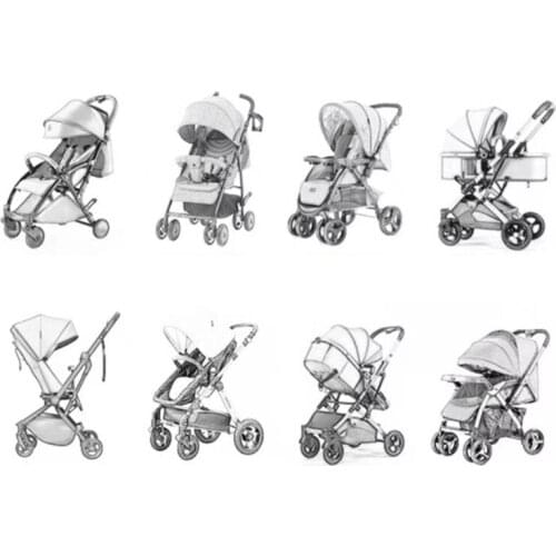 Universal Dust Shield Fly Insect Protection Full Cover Summer Mesh Buggy Net for Baby Stroller Pushchair