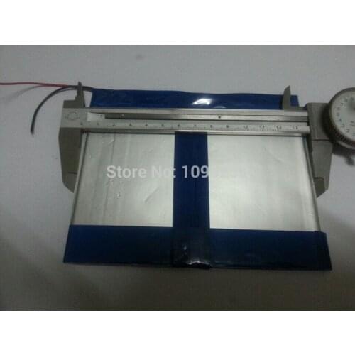 7.4V 6.6 Ah 8000 mah large-capacity ultra-thin MID tablet battery (thick) 3.5 * (wide) 140 * 110 mm (long)
