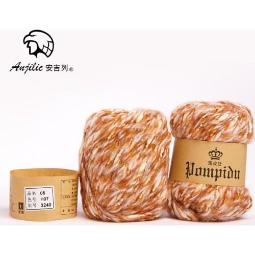 Free shipping 300g(50g*6pcs) Fashion Imported Thick Yarn For Hand Knitting Wool Scarf Coat Coat