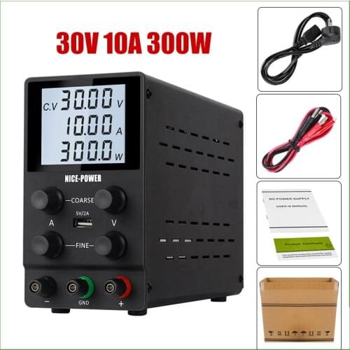 Digital laboratory Switching DC Power Supply Voltage Regulators Lab Repair Adjustable 110/220V Power Source 30V 60V 120V 10A 5A
