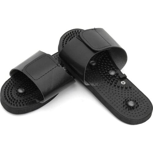 Electrode Foot Massage Slipper Shoes Acupuncture Digital Ten Machine Pulse Stimulator Devic Treatment Apparatus Feet Massager