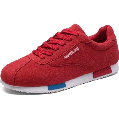 Zapatillas De Deporte Shoes Men Tennis Sneakers Lightweight Male Breathable Trainers Footwear 2021 Spring New Jogging Sports Red