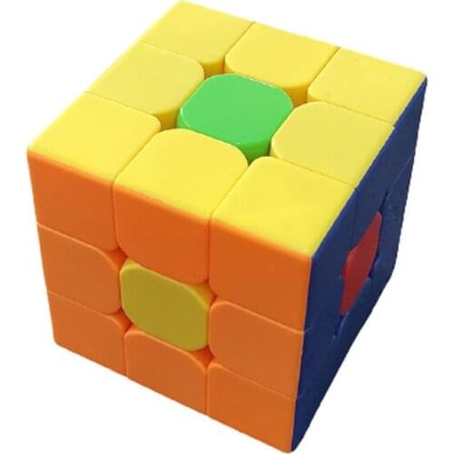 9cm Magic Cube Magnetique Stickerless Speed Cube Plastic Puzzle Cube Stress Reliever Toys Creative Educational Toys Anti Anxiety