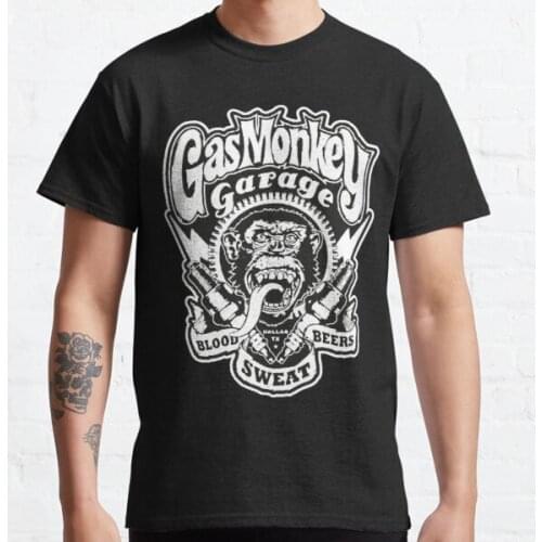 The Monkey Shop 100%cotton printing street style casual short sleeve men T shirt cool loose o-neck tshirt male t-shirt