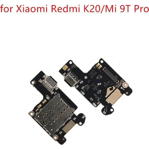 For Xiaomi Redmi K20/ Mi 9T Pro USB Charger Dock Connect Card Reader Connecting Charging Flex Cable Repair Spare Parts