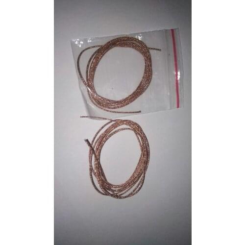 1 meter copper lead wire Section diameter 0.86mm multi-strand braided wire woofer between voice coil and cone