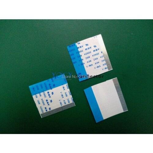 10x New AWM 20624 80C 60V VW-1 FFC Ribbon, Flex Flat Cable, L= 30mm (3cm), W=30.5mm, 0.5mm Pitch, 30pin, Reverse
