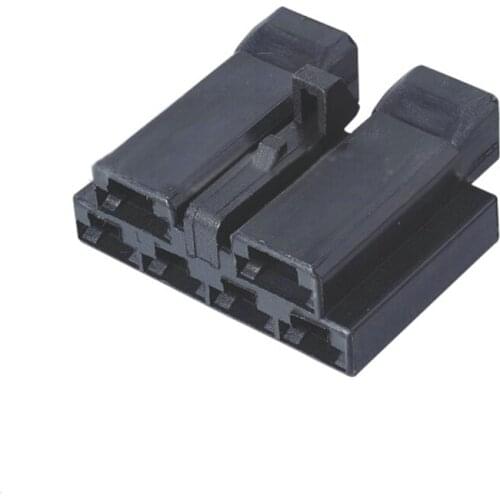 2/5/10/20/50/100sets 6pin auto wiring cable plug plastic electric unsealed connector