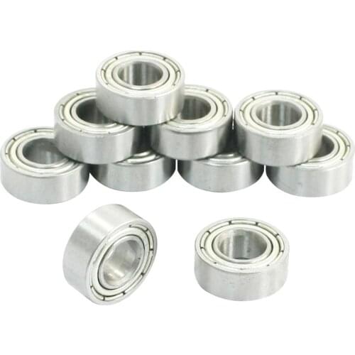 6mm x 13mm x 5mm Miniature Deep Groove Radial Ball Bearings 686Z 10Pcs