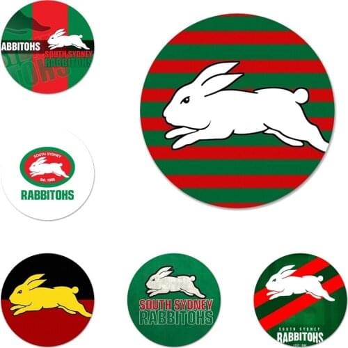 South Sydney Rabbitohs Australian rugby Brooch Pin Cosplay Badge Accessories For Clothes Backpack Decoration Gift