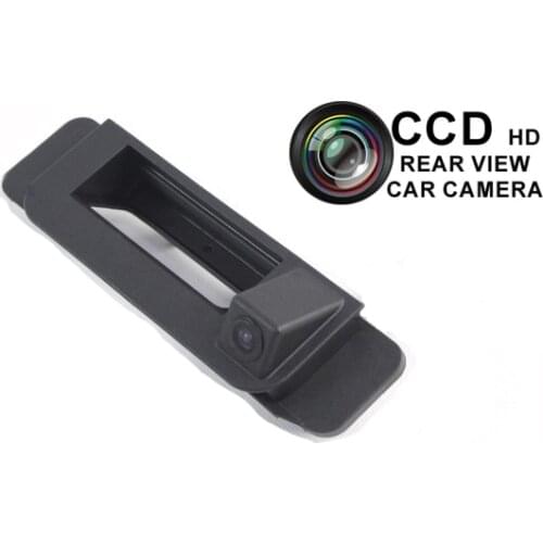 Car Trunk Handle Reversing Rear View Camera for Mercedes Benz W205 C-Class HD Wide Angle Night Vision Parking Line Backup Camera