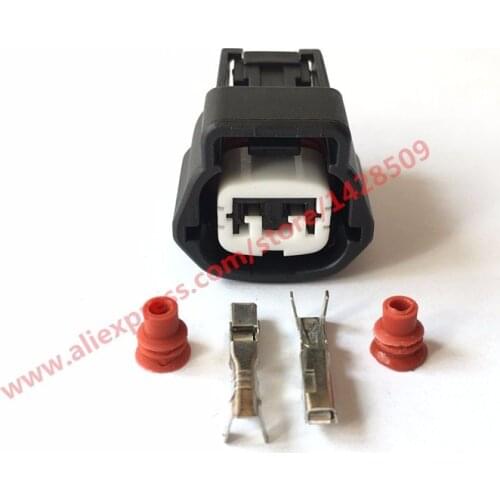 10 Sets Sumitomo 2 Pin Female Automotive ECT Connector Engine E-RS Type Water Temperature Sensor For Nissan Hyundai 6189-0772