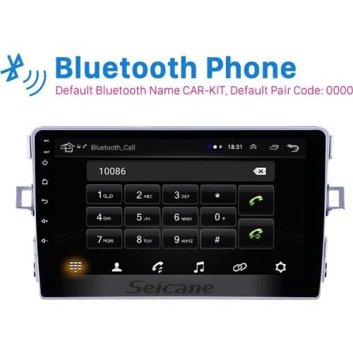 Seicane car multimedia player 9" 2din Android 8.1 for Toyota Verso 2011 2012 2013 2014 2015 2016 Head unit Radio GPS Navigation