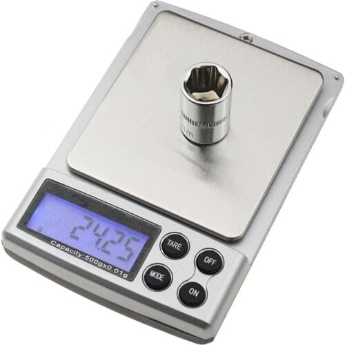 500g x 0.01g Digital Precision Scale Gold Silver Jewelry Weight Balance Scales LCD Display Units Pocket Electronic Scales