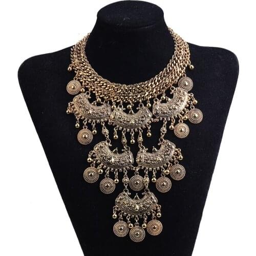 Hyperbale Jewelry Exaggerated Necklace Punk Collar Halloween Accessories
