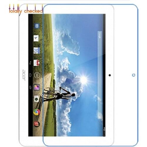 Real Glass for Acer Iconia Tab 10 A3 A20 A3-A20 10.1" + Cleaning Kit + Dust Stickers 9H Tempered Glass Screen Protector Film