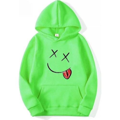 2021 New Comics Smiley Men Hoodies Tops Unisex Streetwear Casual Men/Wonen Hip hop Harajuku Hoodie Sweatshirt