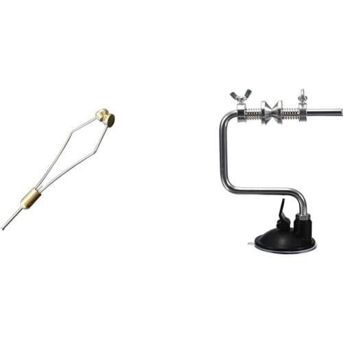 Fishing Lure Fly Tying Tools With ​Portable Fishing Line Winder Reel Spool Spooler System Tackle Tool