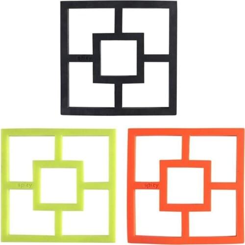 Silicone Heat Insulation Hot Pot Holder Hot Pad For Tray Cup Coasters Non-Slip Pot Holder Table Kitchen Accessories