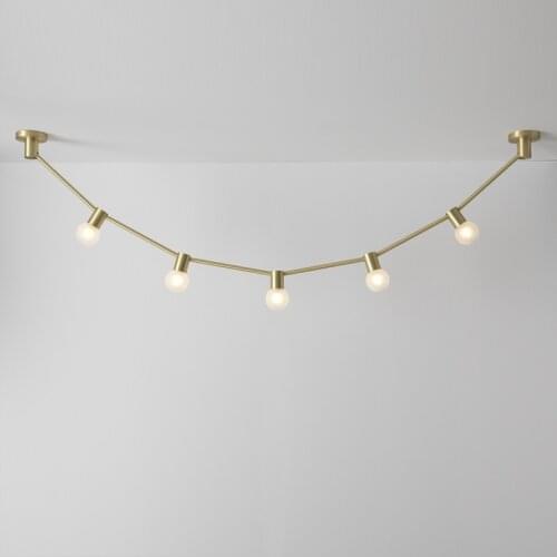 Modern nordice stone living room decoration mirror light dining room bedroom bedside lampara pared espelho