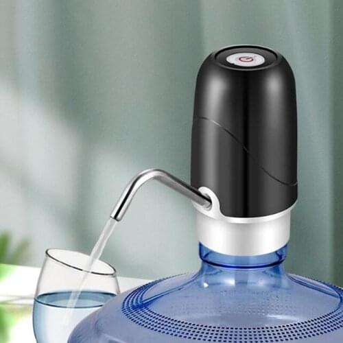 USB Rechargeable Water Bottle Pump Water Dispenser Electric Water Pump Portable Automatic Drinking Pump for Kitchen Bar Tool
