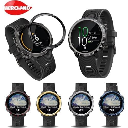 Protection Ring Anti Scratch For Garmin Forerunner 645 Ring Bezel Styling Frame Case Cover Bezel Ring For Forerunner 645 Music