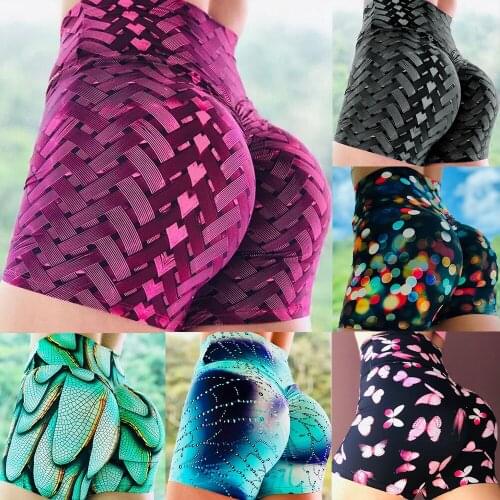 Women Casual Breathable Pants Yoga pants Tight Fitness Slim Skinny short Pant Female Plus Size Stitch 6-color Push up Trousers