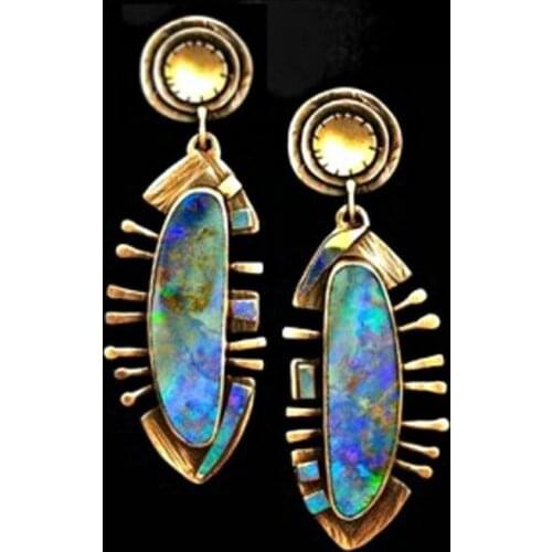 2021 New Gold Fish-shaped Earrings Cross-border European and American Trendy Women Simple Earrings Hot Wholesale