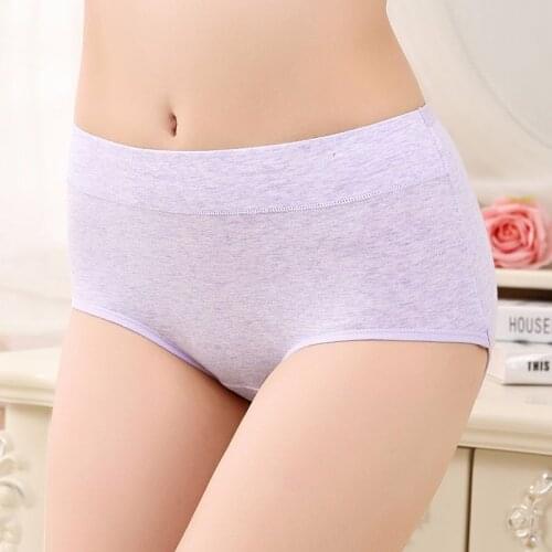 Women Plus Size Panties Underwear Girl Briefs Sexy Panties Lingeries Cotton Shorts Underpants Solid Panty Cueca Intimates
