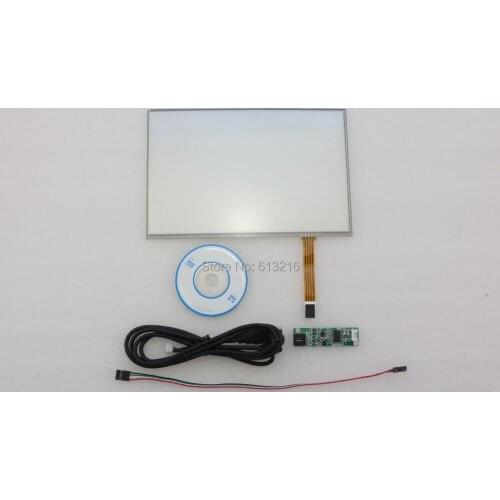 10.1inch 4-Wire Resistive Touch Panel + USB port Controller card +CD Room work with B101UAN02.1