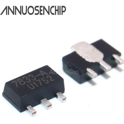 10PCS HT7833-1 SOT89 HT7833 SOT 7833-1 SMD 7833-A 7833