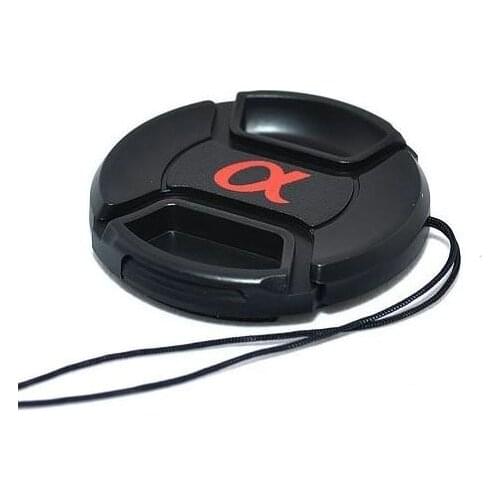 2pcs 49 52 55 58 62 77 mm Snap on Front Lens Cap Cover for sony A alpha E mount a7 a7s a9 a58 a7r2 a7r4 a550 a6300 camera