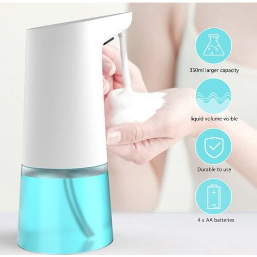 Automatic Soap Dispenser Sensor Automatic Touch-Free Liquid Dispenser ABS Electroplated Sanitize Dispenser For Kitchen Bathroom