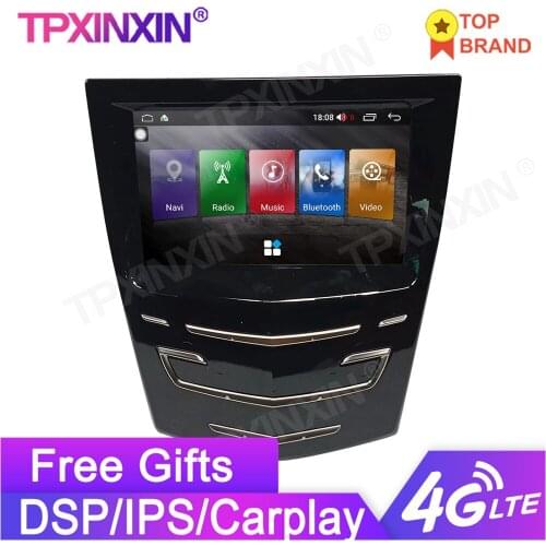For Cadillac ATS XTS CTS SRX 2013-2020 Android Car GPS Navigation Car DVD Player Multimedia Player Auto Audio Radio Coche IPS