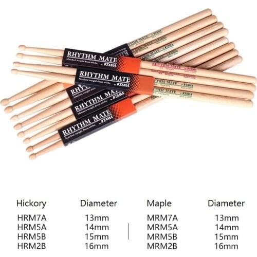 TAMA Rhythm Mate Drum Stick Hickory / Maple Drumsticks