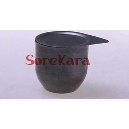 30ml Laboratory Chemistry Melting Cast Iron Crucible With Lid