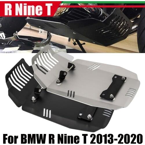 For BMW R Nine T Scrambler Pure Racer Urban R Nine T Motorcycle Engine Protection Cover Chassis Protector Under Guard Skid Plate