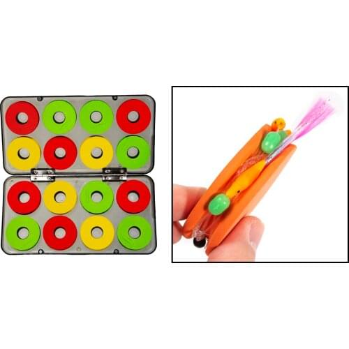 16 Pack Winding Board Fishing Line Shaft Spool Storage Snelled Winder Lure Tackle Organizer Diameter 48mm