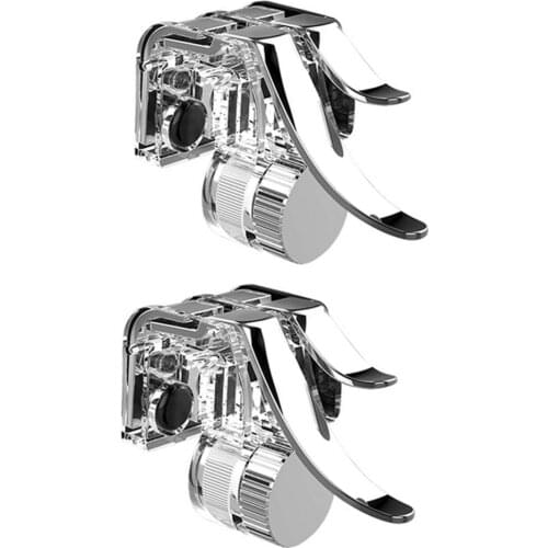 For PUBG/STG/FPS/Survival Rule Output Mobile Game Trigger Controller One Button Trigger L1 + R1 Shooting Fire Button Joystick