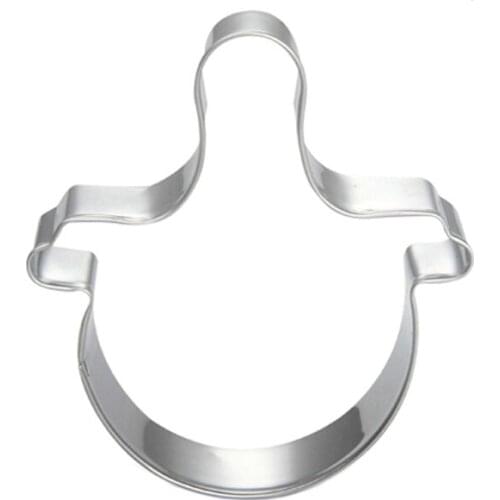 New Styling Stainless Steel Baby Nipple Cookie Cutter Home Biscuit Cake Mould Wedding Party Decorating DH052