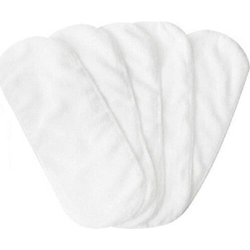 Hot Sale 50% Newborn Baby Infant Reusable Strong Absorption Thick Cloth Diaper Kids Nappy Cover Three Layer Cloth