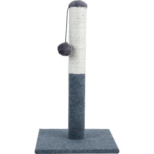 Cat Play Scratcher Post Plate Cat Scratching Post Toy Cat Furniture Saviour Sisal Scratching Play Board Jumping Toy Play Tow