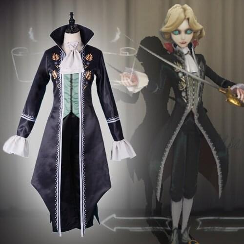 Game Identity V Cosplay Costumes Photographer Joseph Desaulniers Cosplay Costume Count Skin Uniforms Suits Clothes Survivor