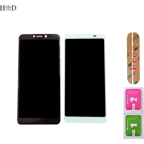 Mobile LCD Display For Wiko Harry 2 LCD Display With Touch Screen Lens Sensor Digitizer Panel Front Glass With Frame Tools