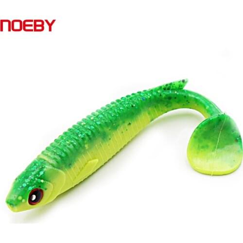 NOEBY 3D Simulated Eyes 100mm Soft Bait Shad Lifelike Fishing Lures Wobblers S5485