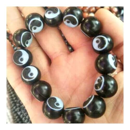 Wholesale fashion The New Natural stone Agates Round Lucky beads Handmade Jewelry Accessories DIY Making for Bracelet A2